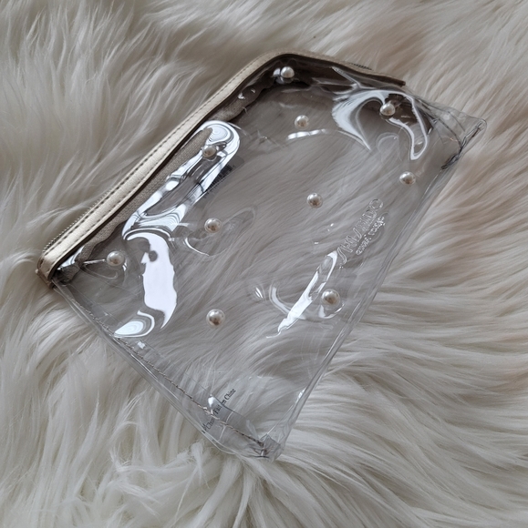 NEW Shiseido Pearl Makeup Bag - Picture 5 of 6